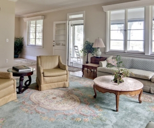 فرش ابریشم بامبو