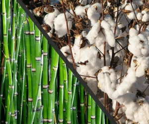 مقایسه الیاف بامبو با پنبه