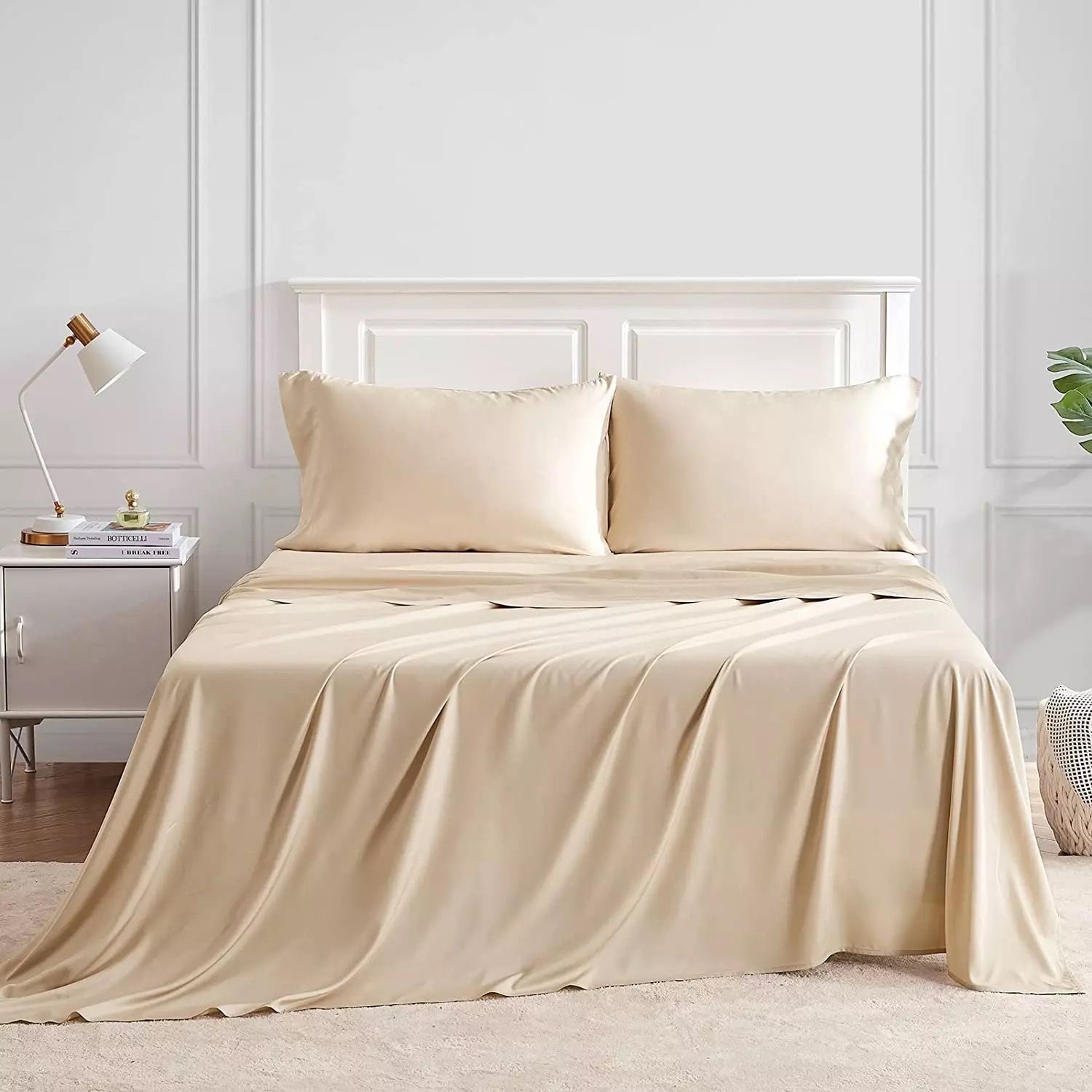 ست خواب کاراملی 100% بامبو